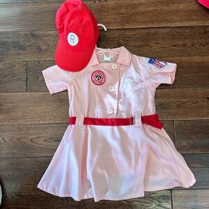 “A league of their own” – Rockford Peaches – Kit costume size youth 3/4